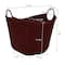Household Essentials 17.5" Woven Paper Rope Basket with Handles